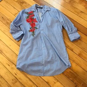 Zara shirt dress
